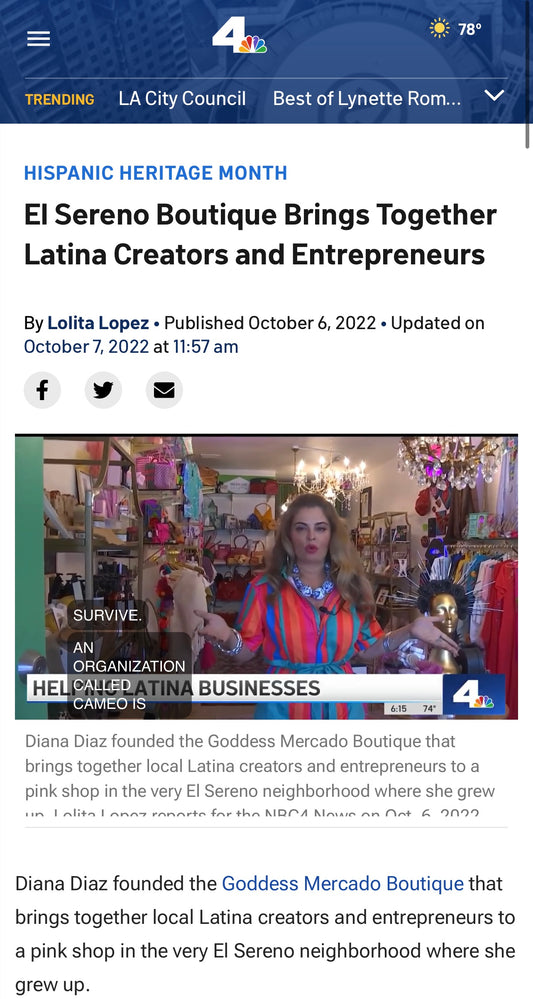 El Sereno Boutique Brings Together Latina Creators and Entrepreneurs
